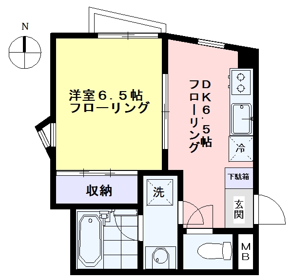 フィフスアベニューの間取り