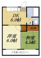 コーポ・バイザリヴァーの間取り