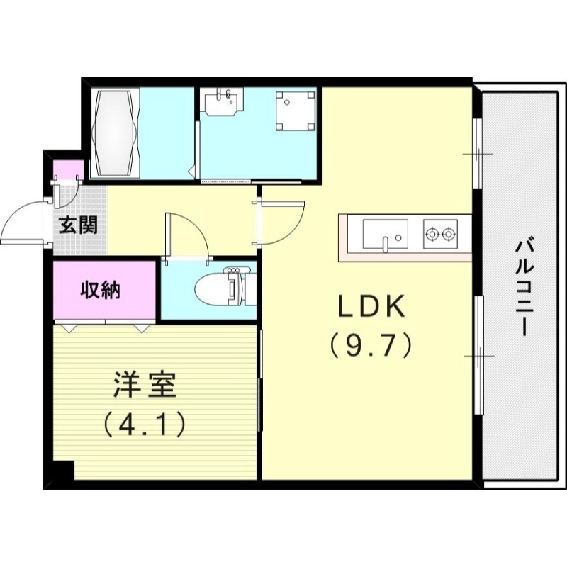 カーロ・セッテの間取り