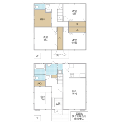 大塚町住宅の間取り