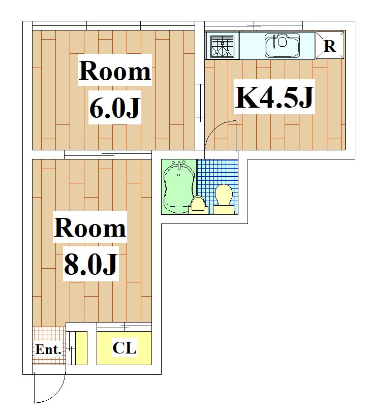 田中ビル２の間取り