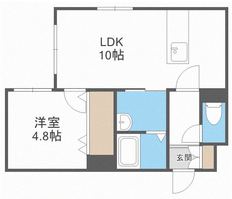 ＣＯＣＯ美園の間取り