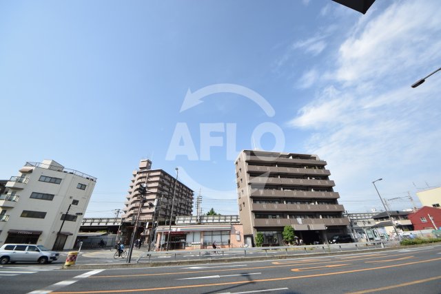 【大阪市阿倍野区天王寺町南のアパートの眺望】