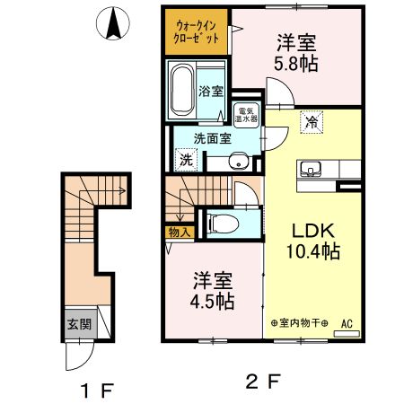 フォレストコートの間取り