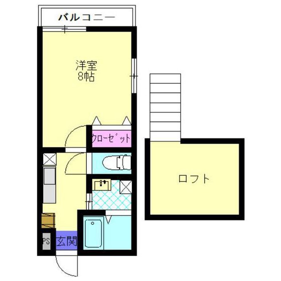 ビオス松ケ丘の間取り