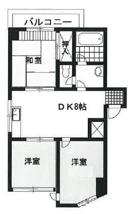 豊島区池袋のマンションの間取り