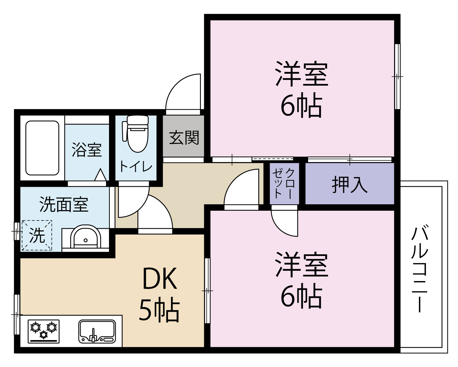 ウィングヒル７の間取り