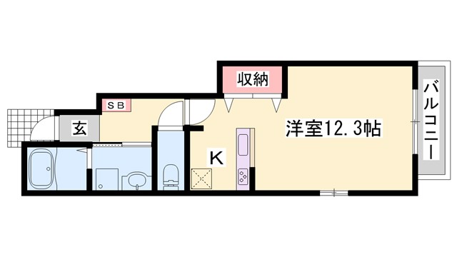 コスモハイツIIの間取り