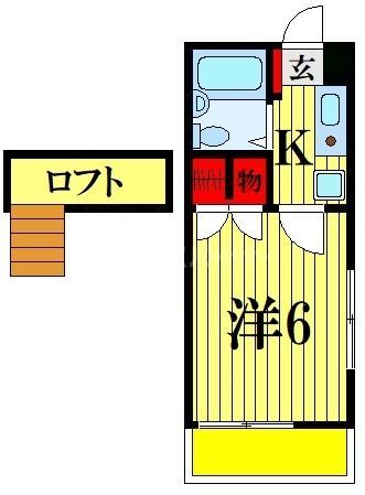 ベルメゾンの間取り