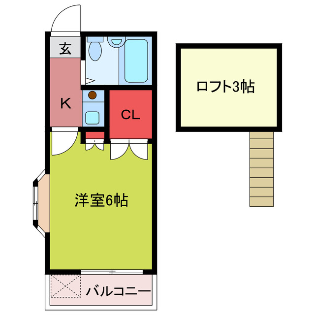 カーサビアンカ鶴ヶ島の間取り