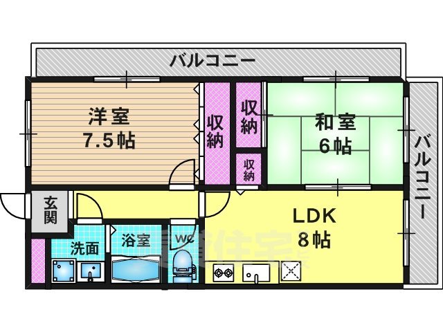 プレステージの間取り