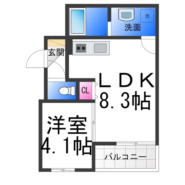 F asecia contentの間取り