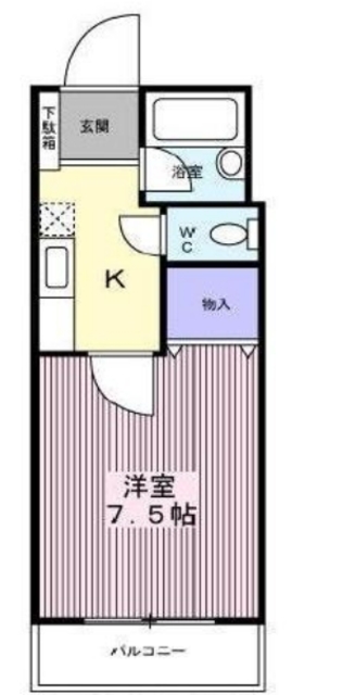 八柱ヴィレッジの間取り