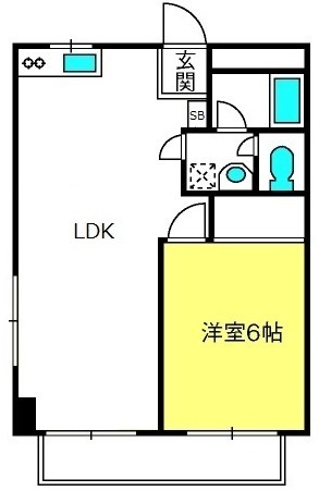 マンション舞の間取り