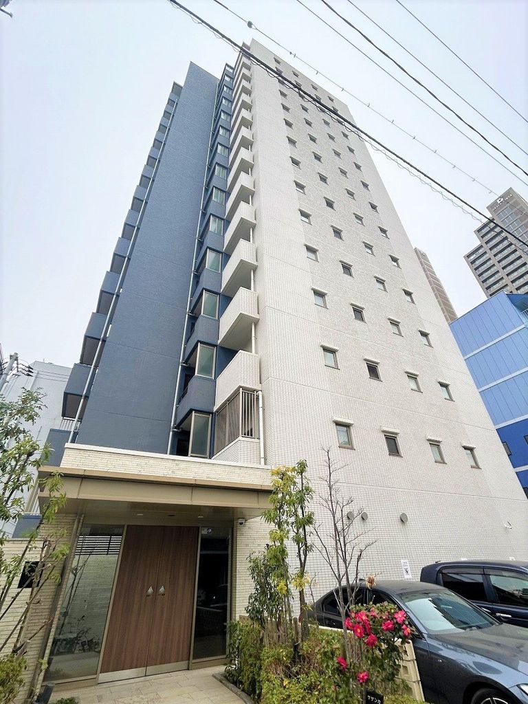 ポレスター野田屋町の建物外観