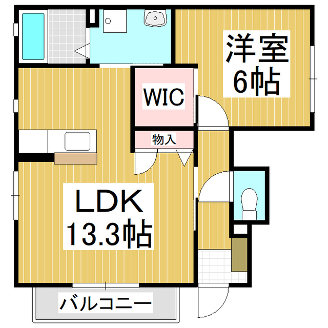 コモド・カーサの間取り