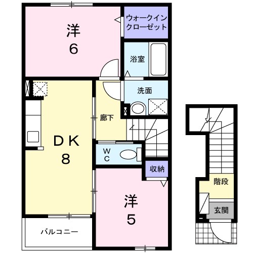 カイラス　Ｔ＆Ｓ　Ｂの間取り