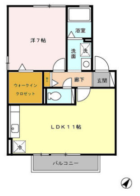 神立の杜Ｃの間取り