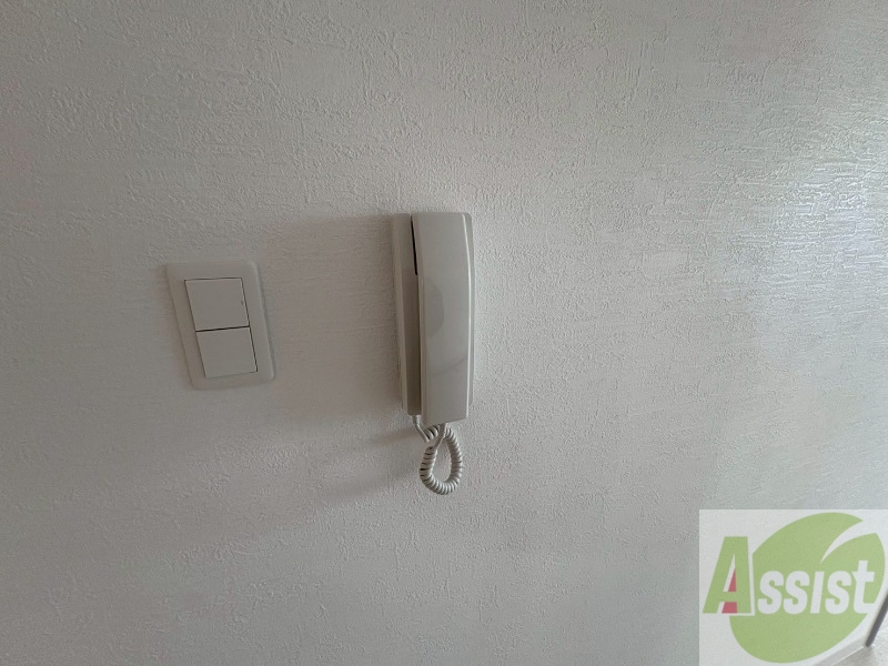 セキュリティ　インターホンは通話ができるので急な訪問があっても安心です