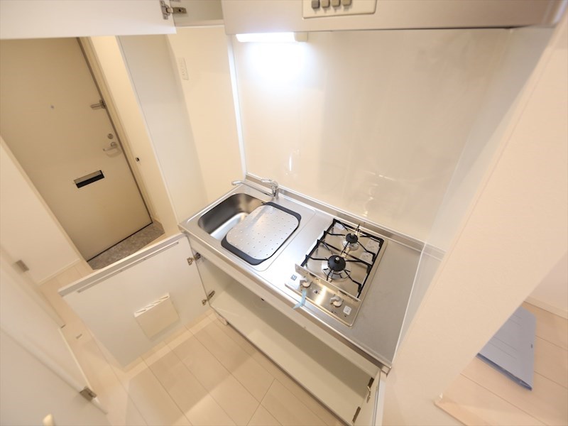 キッチン　システムキッチン（ガス2口コンロ付）