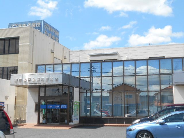 銀行　磐田信用金庫岡田支店（銀行）まで1044m
