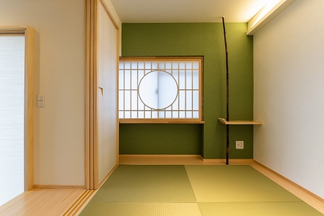 その他部屋・スペース　モダンな和室は障子の開閉で隠れ家にも縁側にも。使い方は自在。