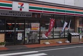 コンビニ　セブンイレブン足立柳原2丁目店（コンビニ）まで450m