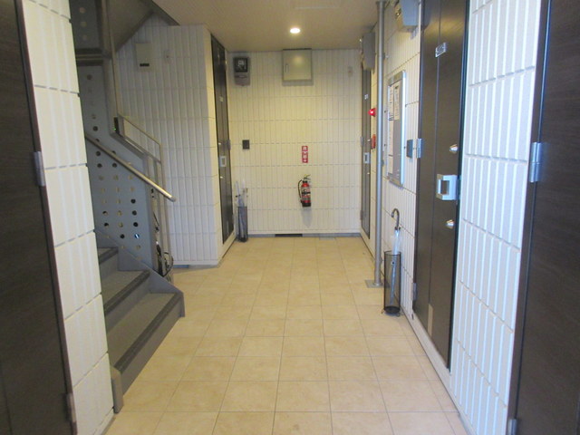 ロビー　清掃の行き届いた共有部