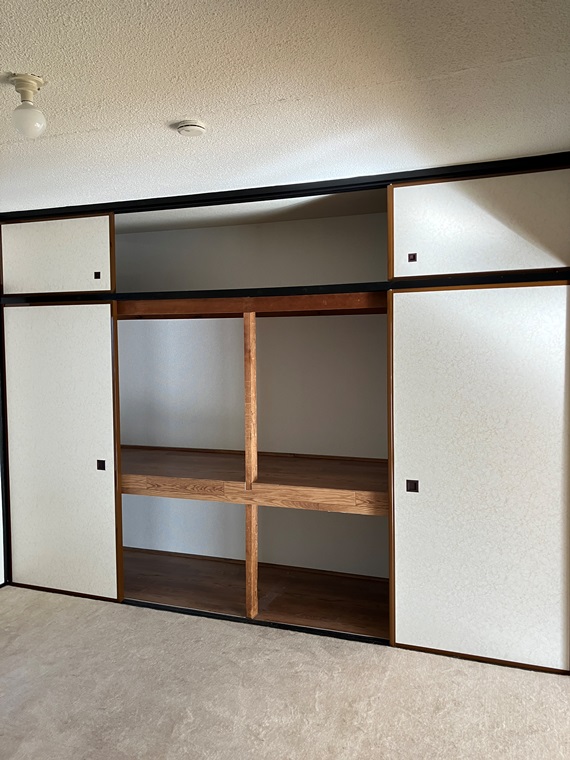 収納　収納があります
