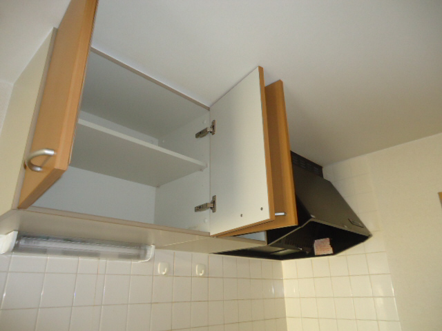 キッチン　キッチン上部