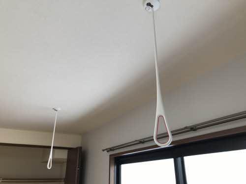 その他設備　室内物干し