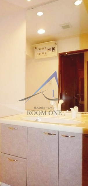 洗面設備　洗面台です。