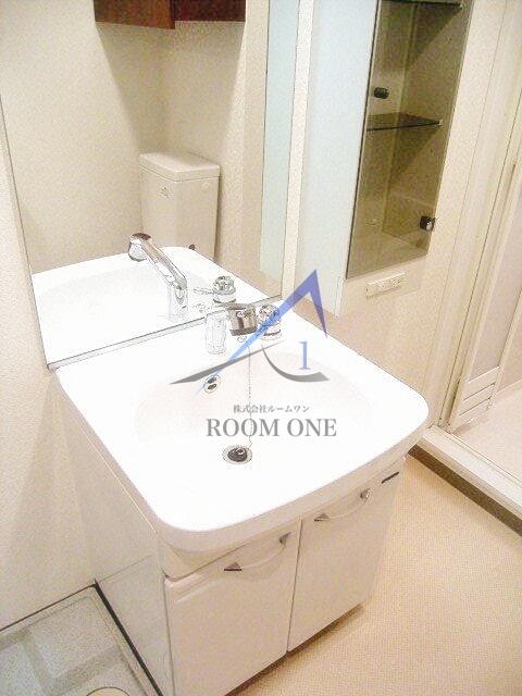 洗面設備　洗面台です。