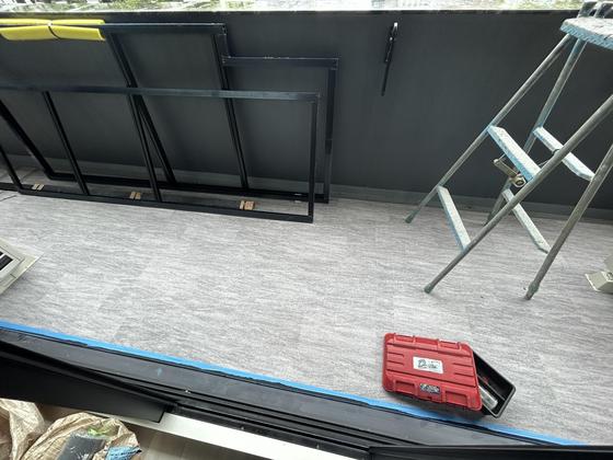 バルコニー　※別部屋の写真です