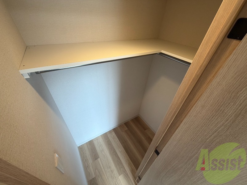 収納　収納もバッチリあるのでお部屋が片付きますよ！