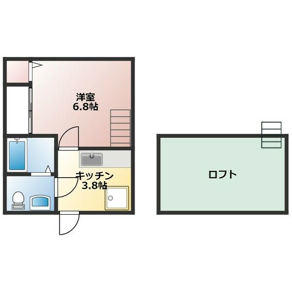 エスポワール桜本町の間取り写真