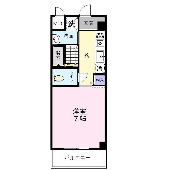カーライル堺市駅前の間取り写真