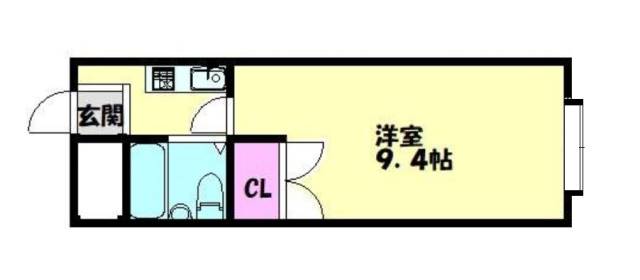 エクセレント羽衣の間取り写真