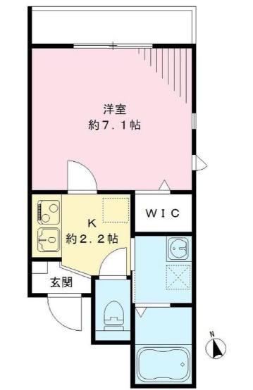 ラルーチェ高円寺の間取り写真