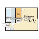 京王線 八幡山駅 徒歩8分 2階建 築42年の間取り写真