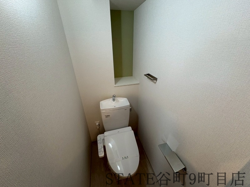 地下鉄谷町線 天満橋駅 徒歩2分 10階建 築3年のトイレ写真