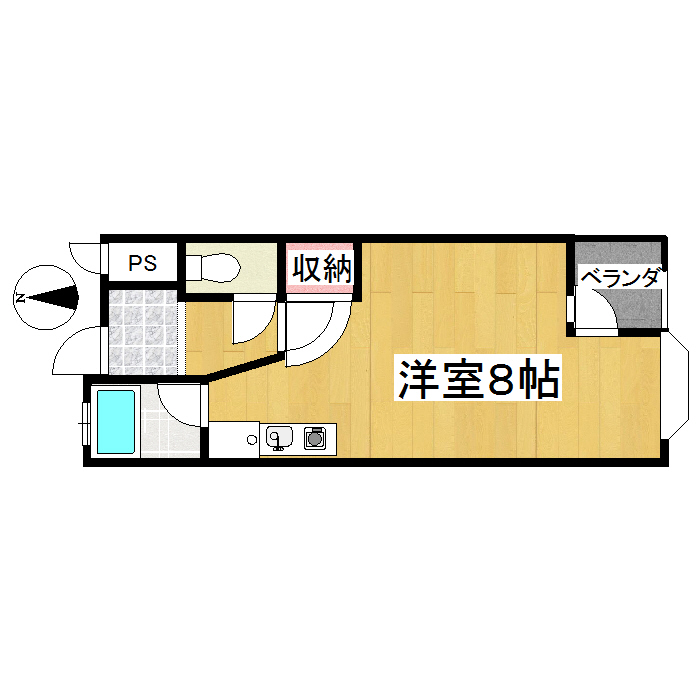 ソリング旭ヶ丘の間取り