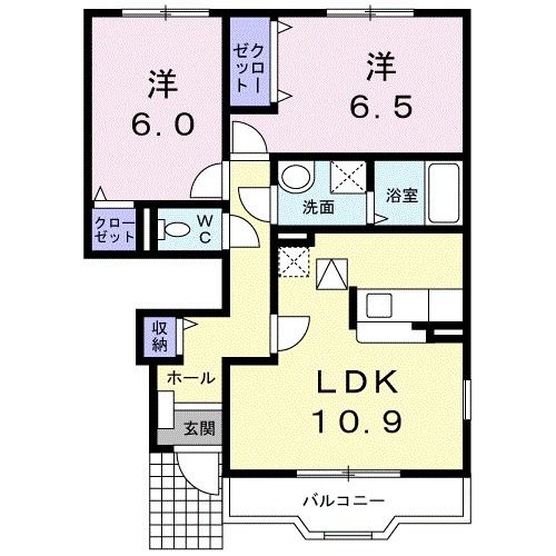 リッチハウスの間取り