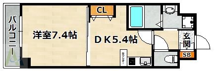 MuMoMi上沢の間取り