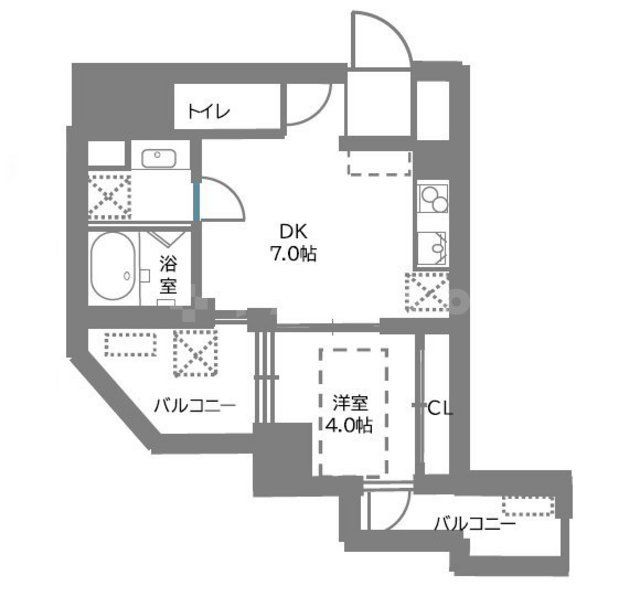 ライフケア吹田の間取り