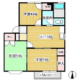 シェーナーヴァルトＣの間取り