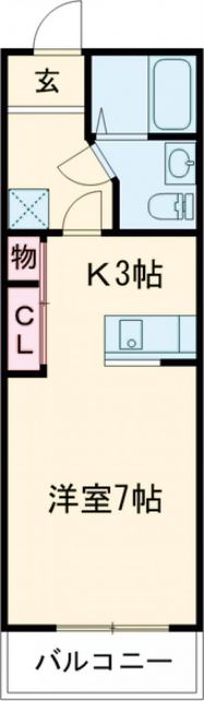 アルフ21IIの間取り