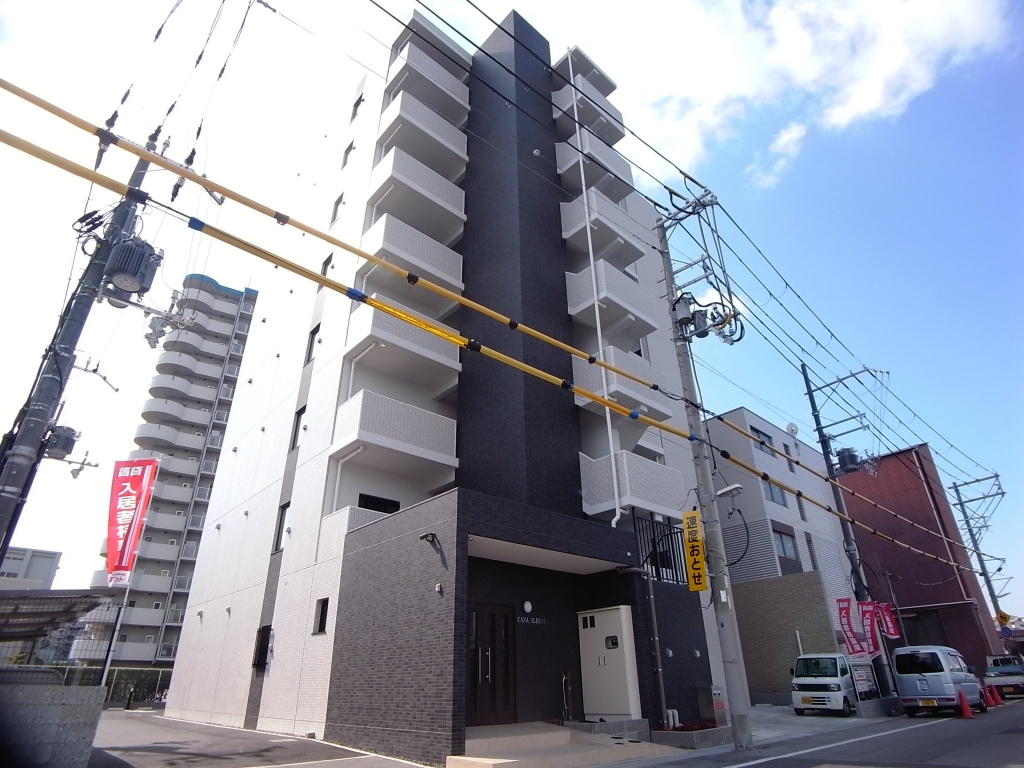 神戸市兵庫区御崎本町のマンションの建物外観