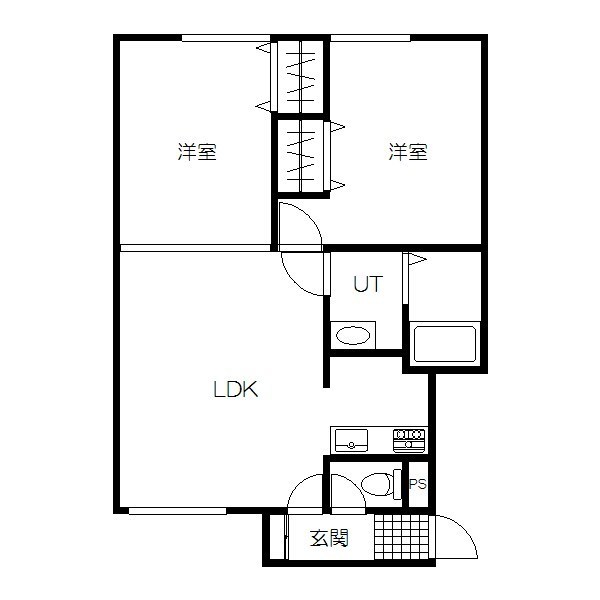 オハナハウスAの間取り