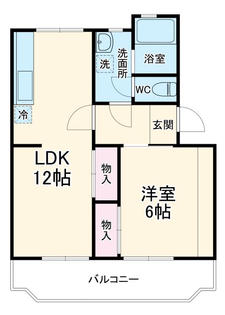 サンホーム曳馬の間取り